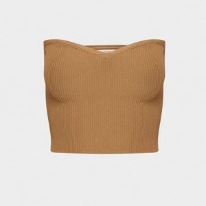 NWT Aritzia Babaton Verdana Tube Top in Apricot Ice